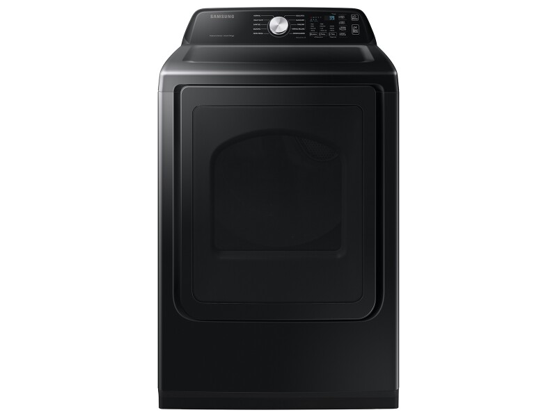 7.4 cu. ft. Smart Gas Dryer with Sensor Dry in Brushed Black