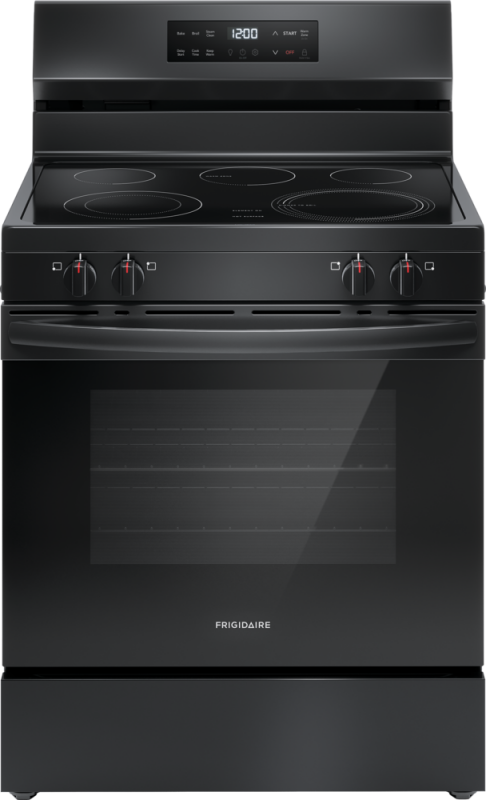 30" Electric Range with Steam Clean