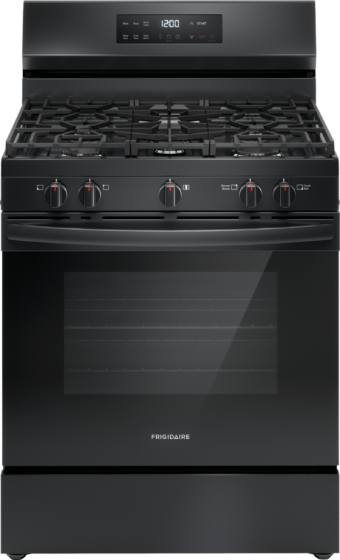 30" Gas Range with Steam Clean