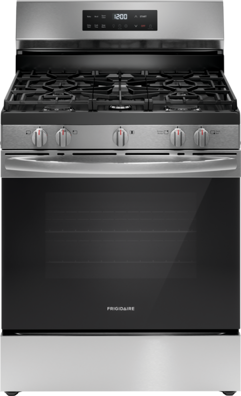 30" Gas Range with Steam Clean