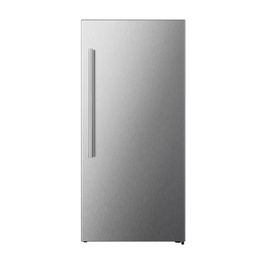 Maderno 28" Right Swing Convertible Freestanding Refrigerator/Freezer in Stainless Steel 13.6 cu.ft.
