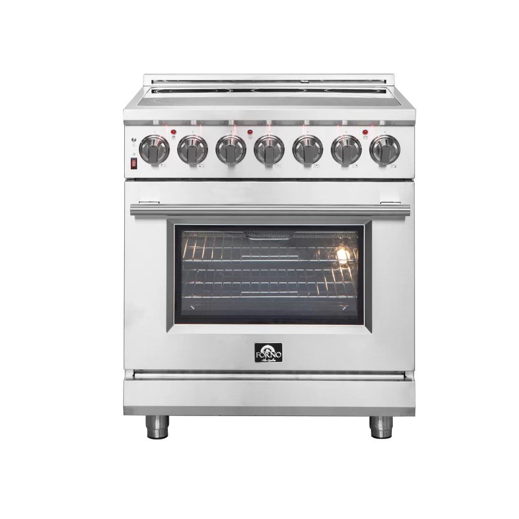 Massimo 30-Inch Freestanding Electric Range, True Convection Oven