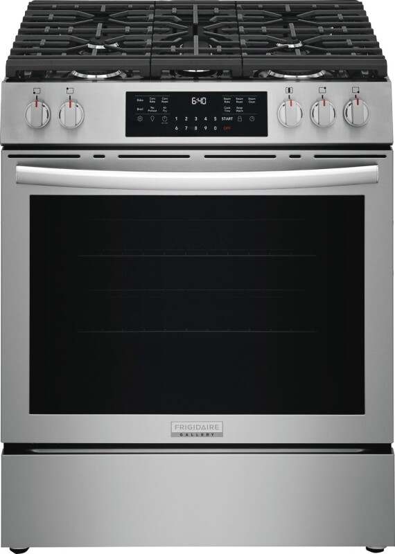 30" Gas Range with No Preheat + Air Fry