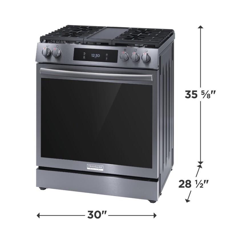 30" Gas Range with 15+ Ways To Cook