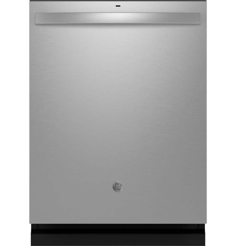 Fingerprint Resistant Top Control with Stainless Steel Interior Dishwasher with Sanitize Cycle