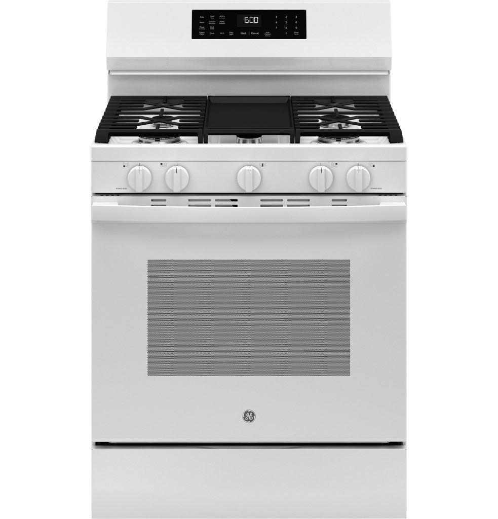 30" Free-Standing Gas Convection Range with No Preheat Air Fry and EasyWash Oven Tray