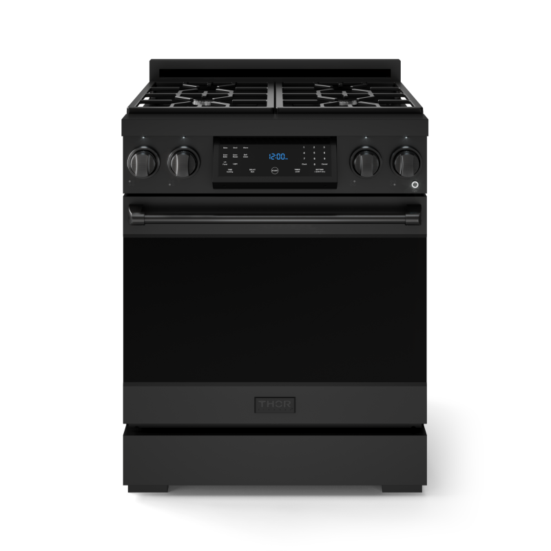 30 Inch Professional Lp Range With Tilt Panel Touch Control In Matte Black Gordon Ramsay Series
