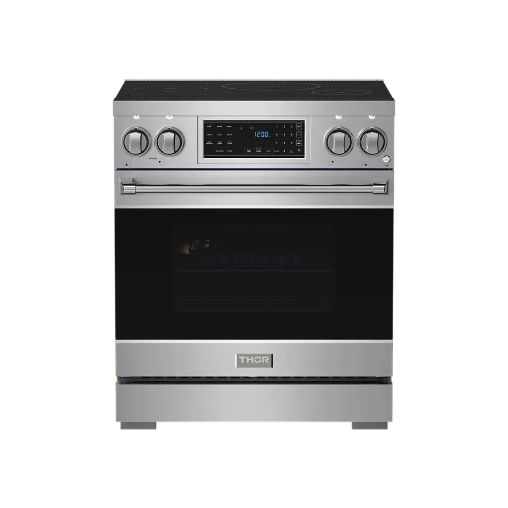 30 Inch Professional Induction Range With Tilt Panel Touch Control In Stainless Steel Gordon Ramsay Series