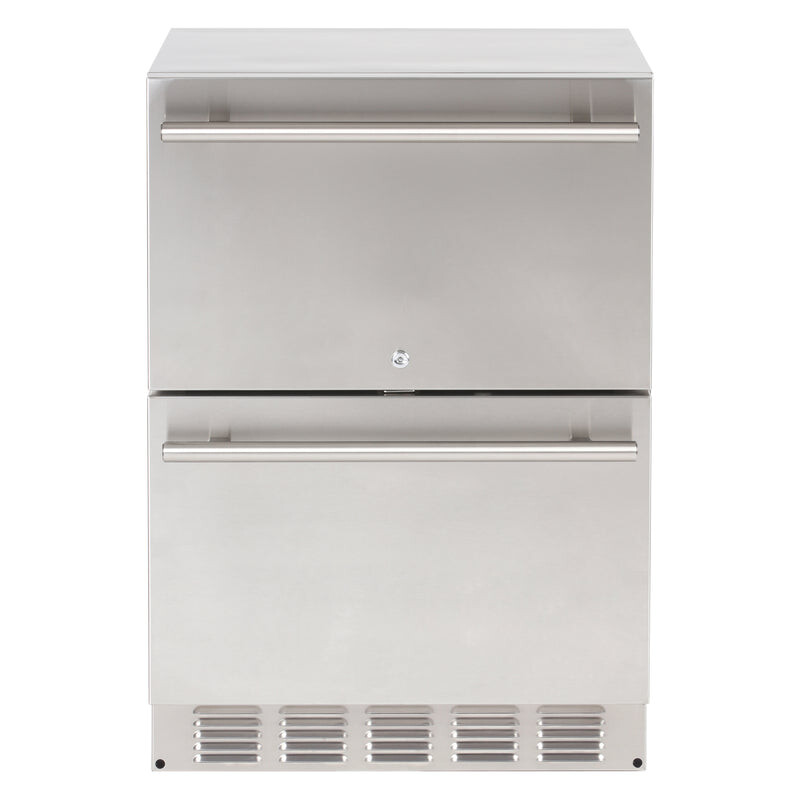 Series 5 Outdoor Refrigerator with Drawers, Factory Installed Lock