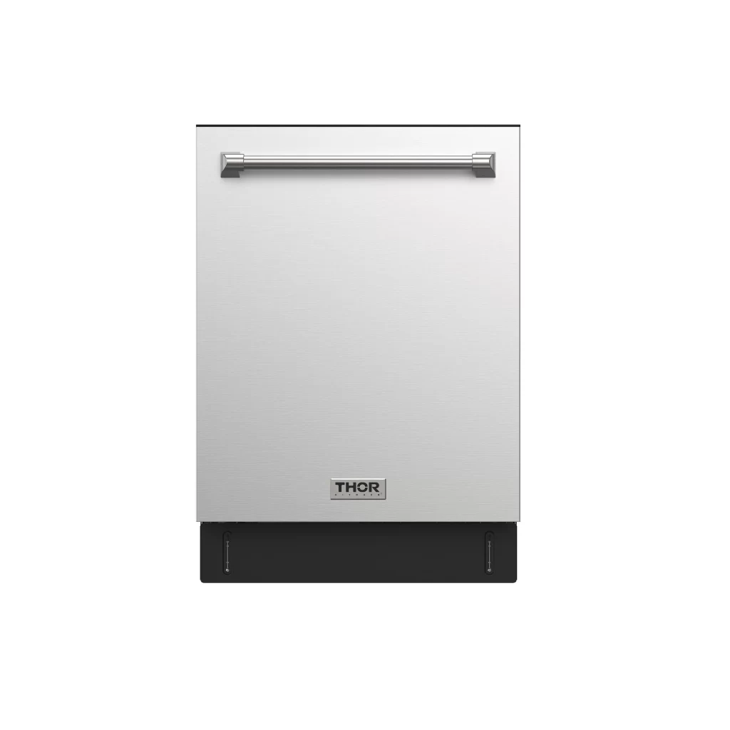 24 Inch Built-in Dishwasher With Open Dry And 7 Cycle In Stainless Steel