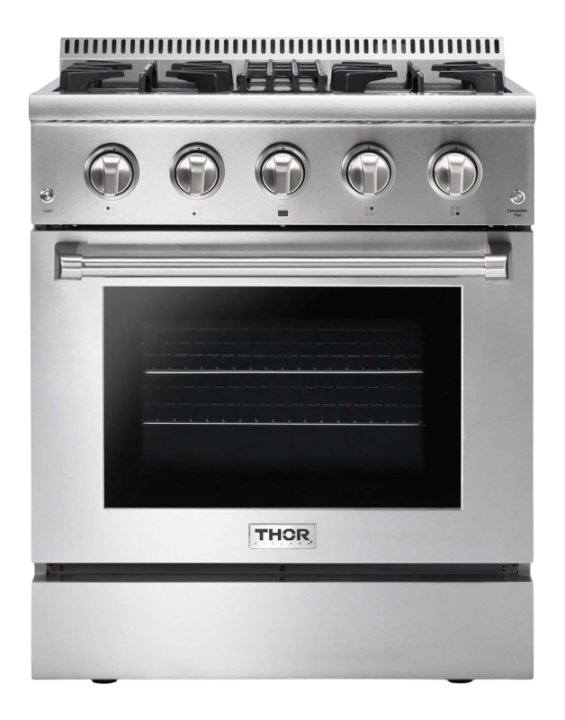 THOR Kitchen 30-Inch Professional Gas Range - (Discontinued)