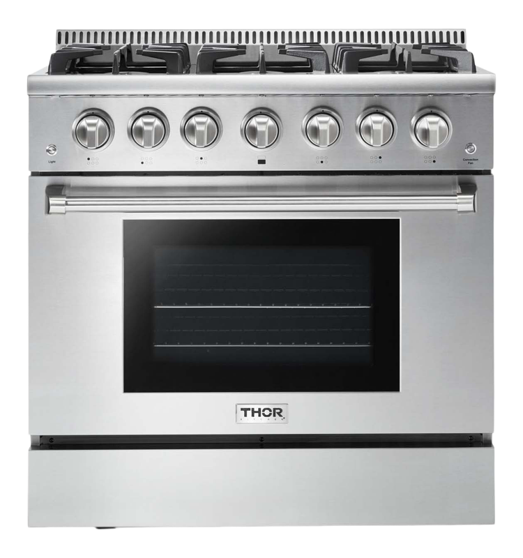 36 Inch Professional Gas Range