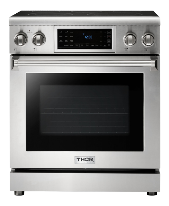 30 Inch Tilt Panel Electric Range Professional
