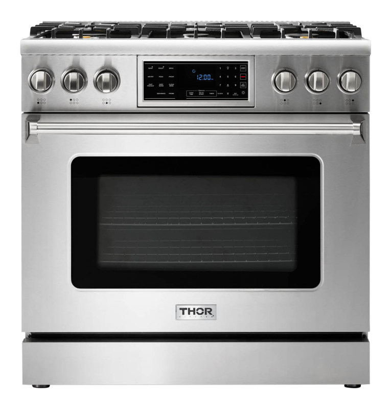 36 Inch Tilt Panel Professional Liquid Propane Range