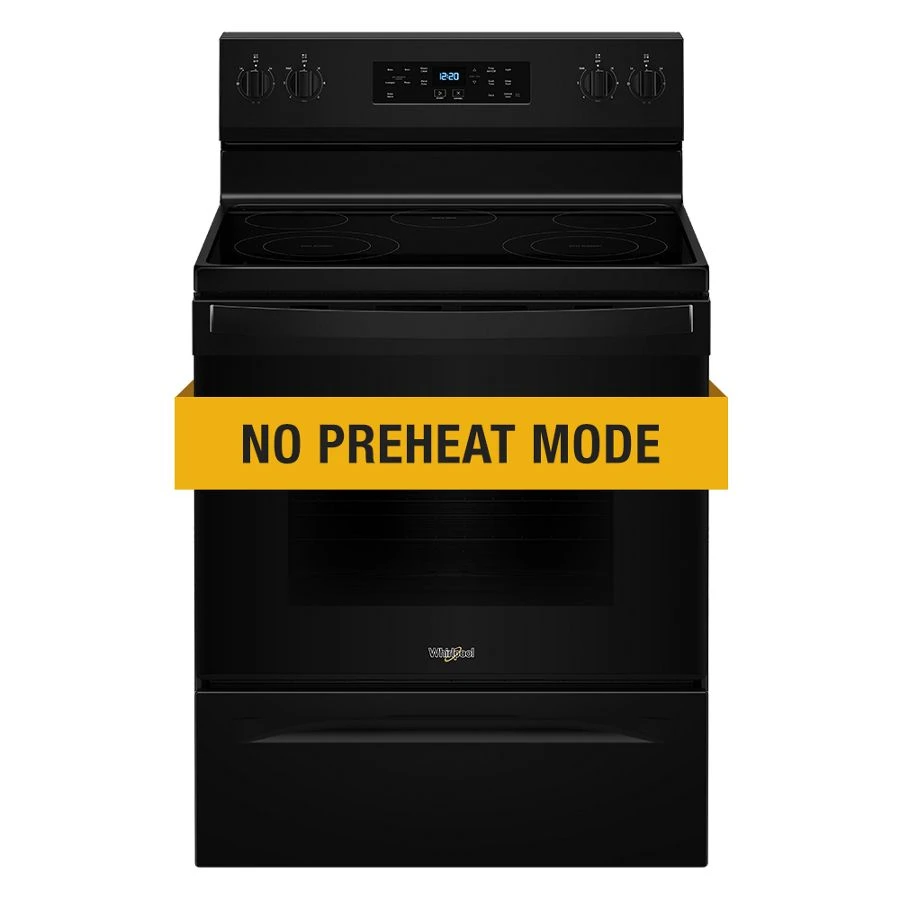 30-inch Electric Range with No Preheat Mode and Steam Clean