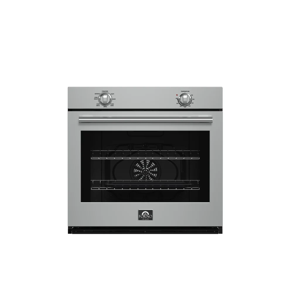 Vomero 30-Inch Wall Oven, Stainless Steel, 5 cu.ft Capacity, 3550 Watts Convection, Mechanical Controls, Self-Cleaning Function