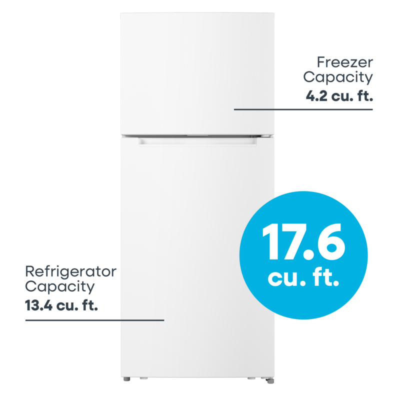 17.6 Cu. Ft. Top Freezer Refrigerator