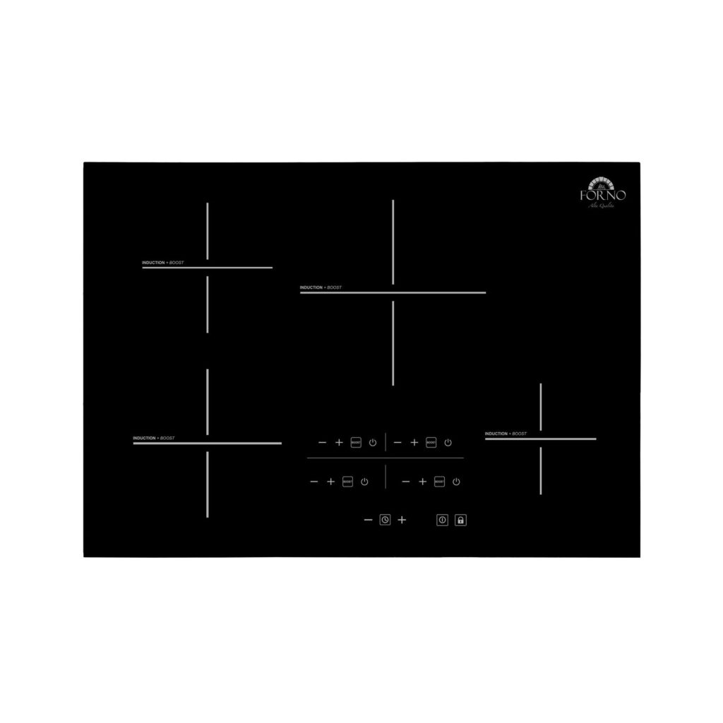 Lecce 30-Inch 4-Zone Induction Cooktop, Touch Control, Multiple Power Levels, Safety Features, Sleek Design
