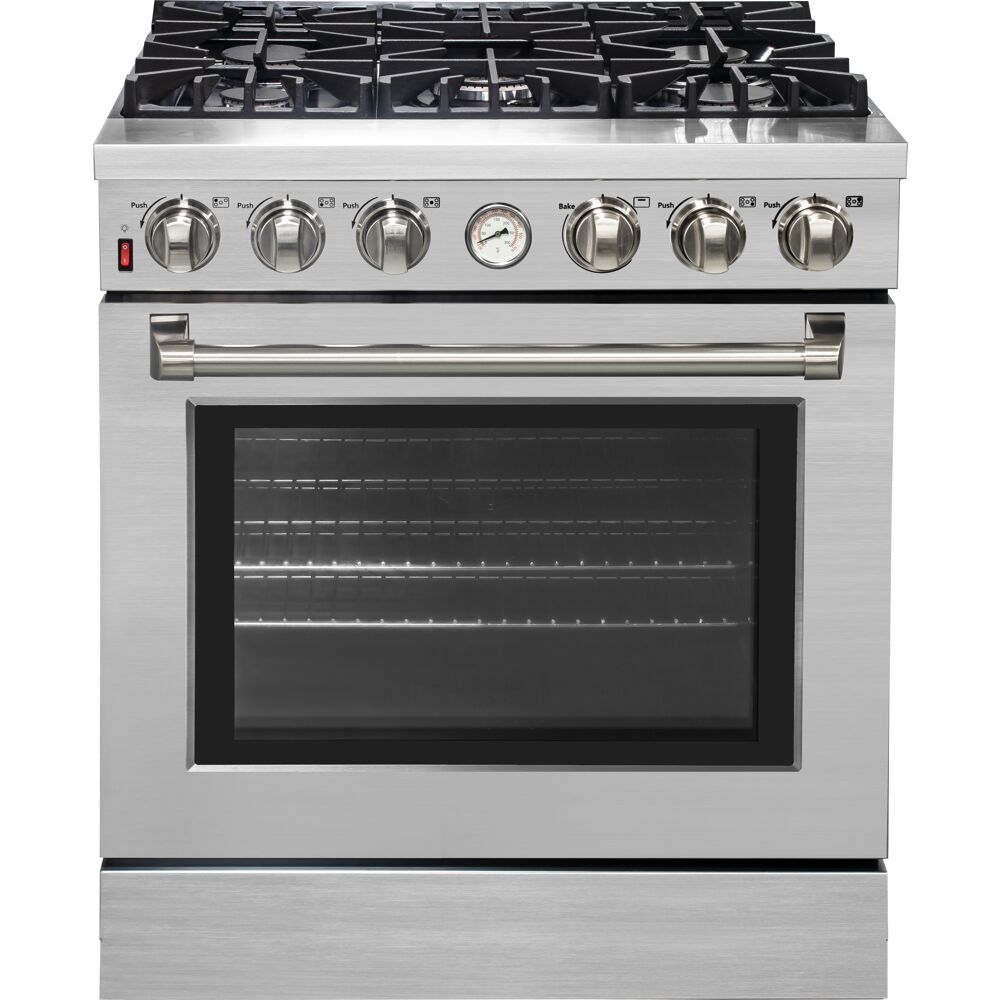 30" / 4.6 CF Gas Range, Convection