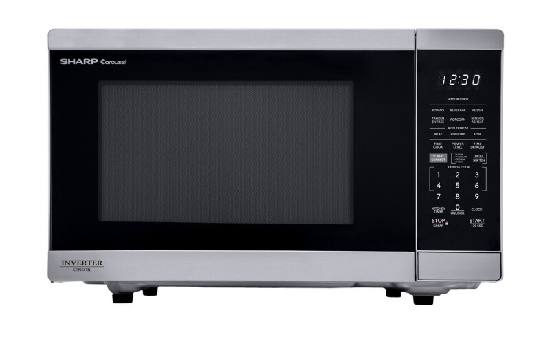 1.4 Cu. Ft. 1100w Smart Stainless Steel Microwave Oven With Inverter Technology