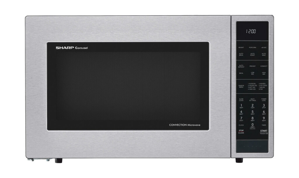 1.5 Cu. Ft. 900w Stainless Steel Convection Countertop Microwave Oven