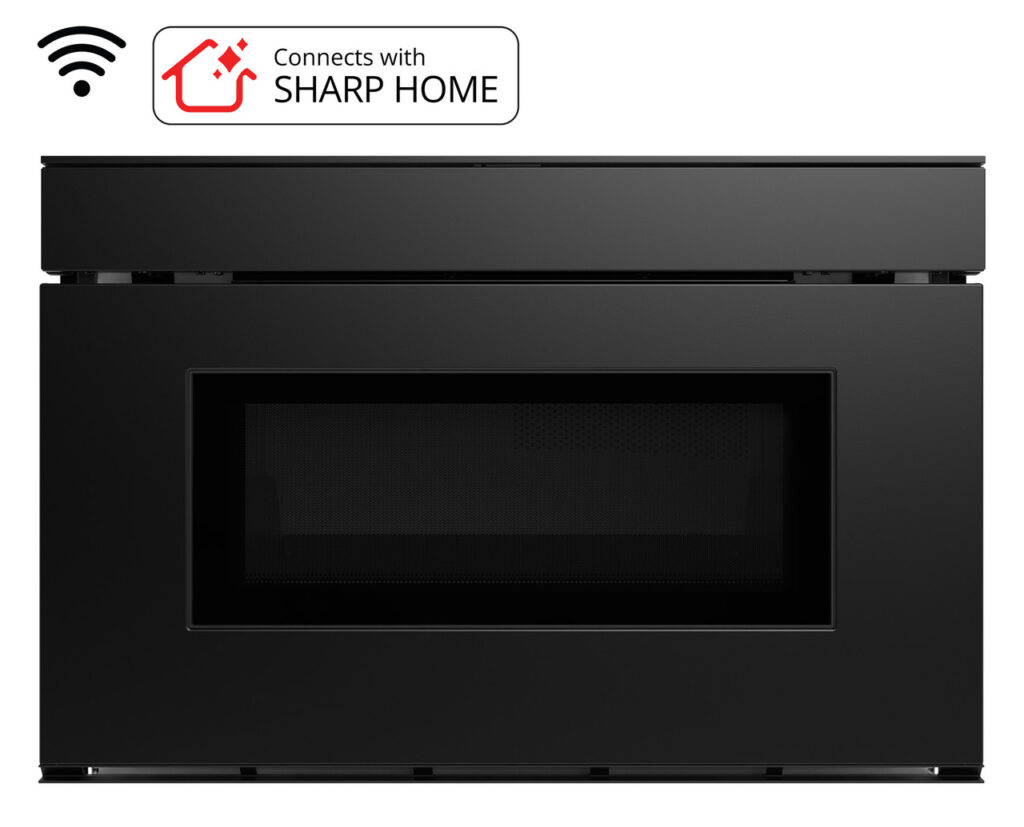 24 In. 1.2 Cu. Ft. Deco Series Built-in Smart Microwave Drawer™ Oven With Easy Wave Open In Black