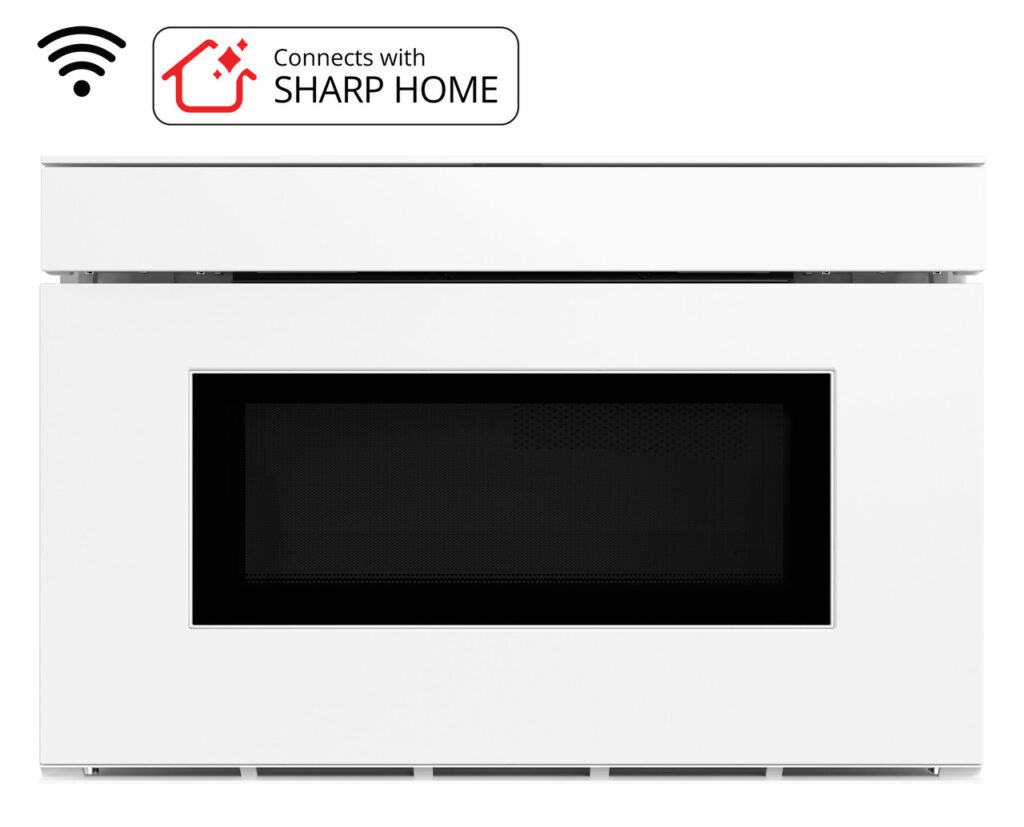 24 In. 1.2 Cu. Ft. Deco Series Built-in Smart Microwave Drawer™ Oven With Easy Wave Open In White