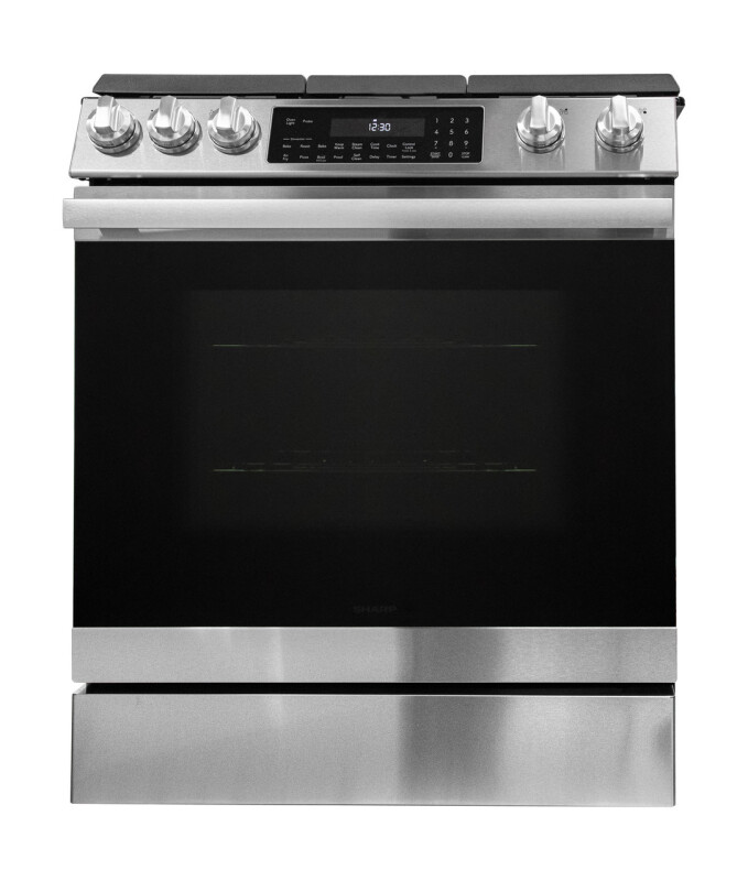 30 In. Gas Convection Slide-in Range With Air Fry