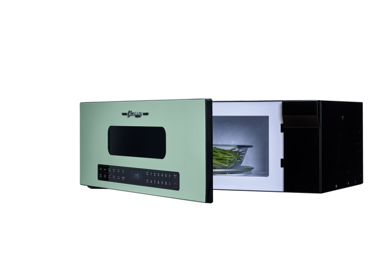 30' Classic Retro Over-the-Range Microwave, Mint Green
