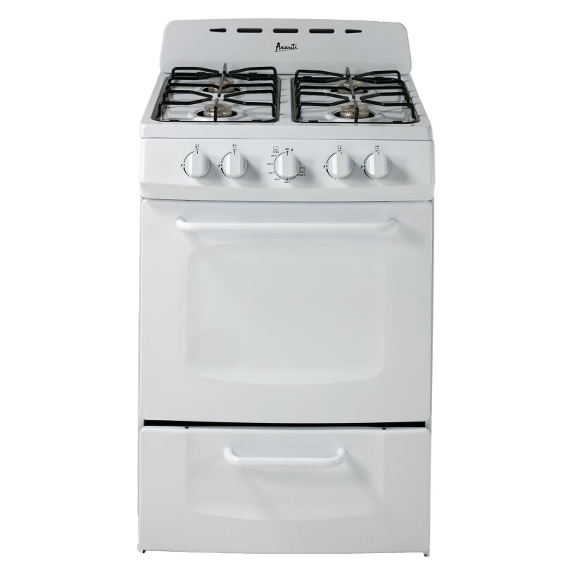 Compact Gas Range with Oven