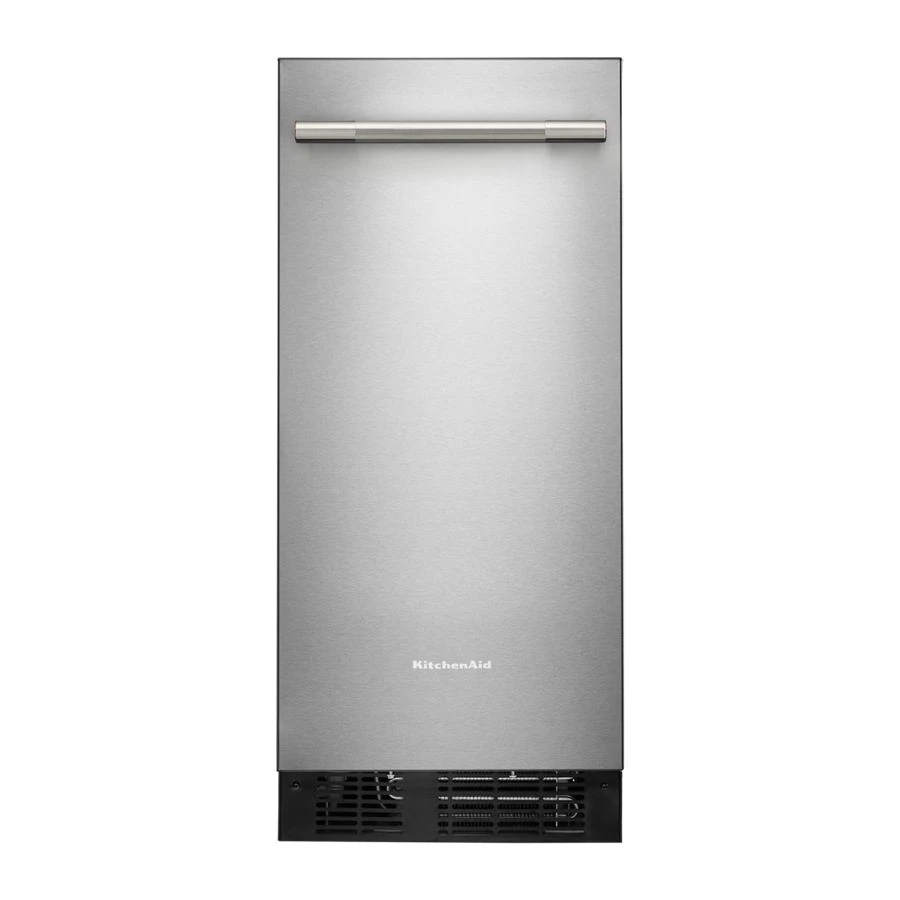 15-Inch 25 lb. Panel-Ready Automatic Ice Maker with Clear Ice Technology PrintShield® Stainless Steel